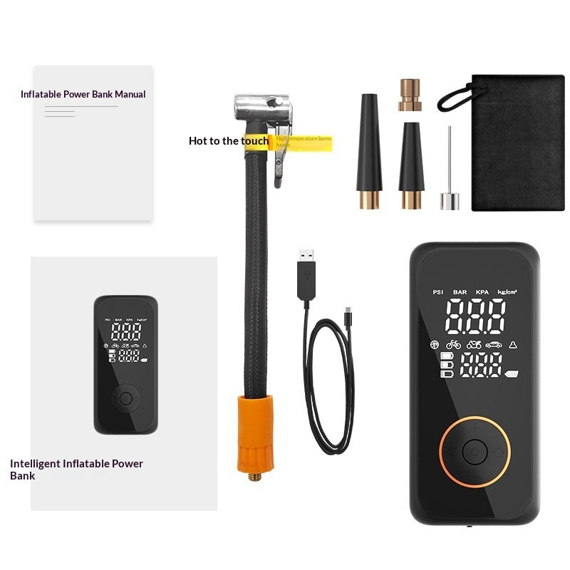 Digital Display Portable Car Tire Inflator