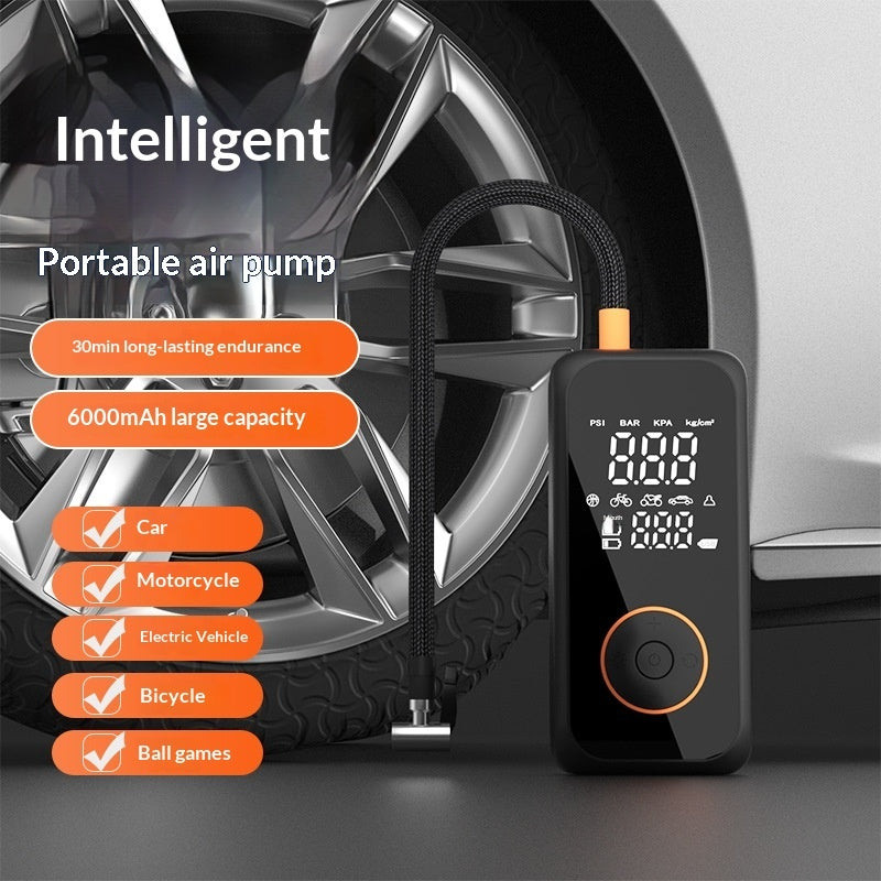 Digital Display Portable Car Tire Inflator