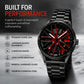 Nova Rim Watch - Luxury Rotating Quartz Watch