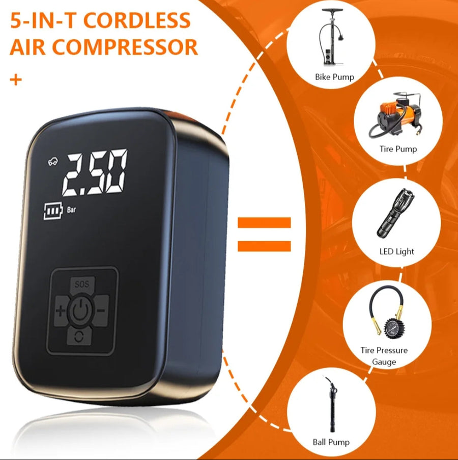 Portable Car Tire Inflator